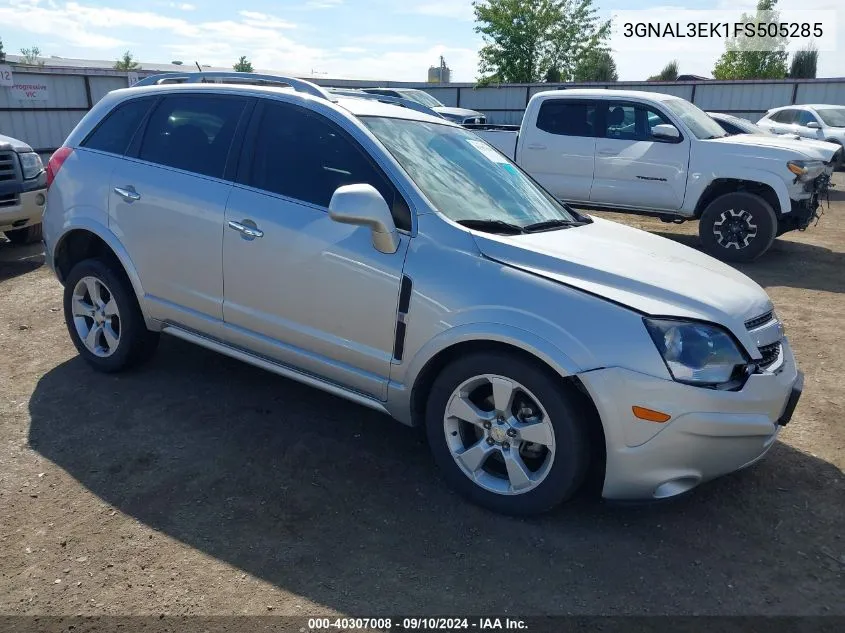 3GNAL3EK1FS505285 2015 Chevrolet Captiva Sport Lt