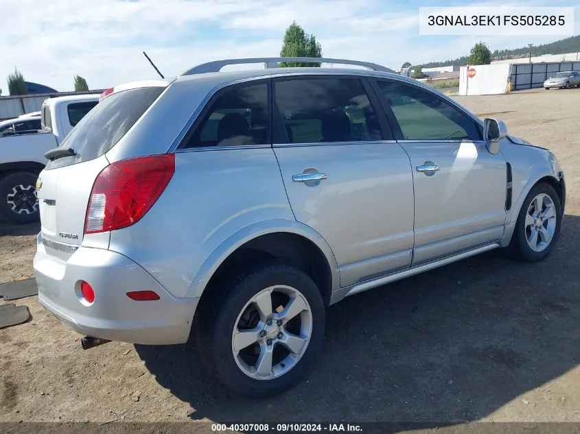 3GNAL3EK1FS505285 2015 Chevrolet Captiva Sport Lt