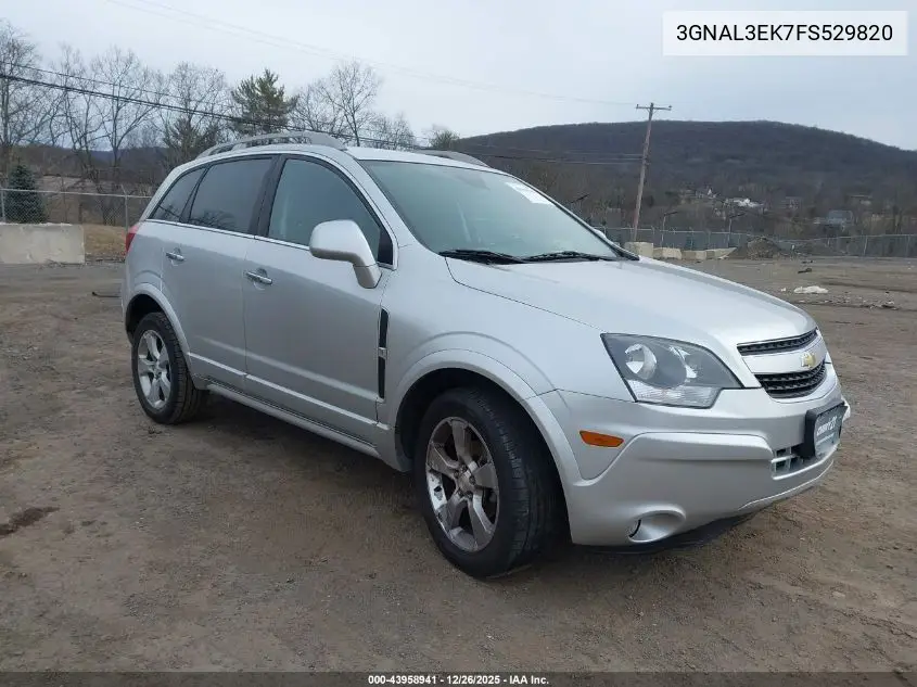 3GNAL3EK7FS529820 2015 Chevrolet Captiva Sport Lt