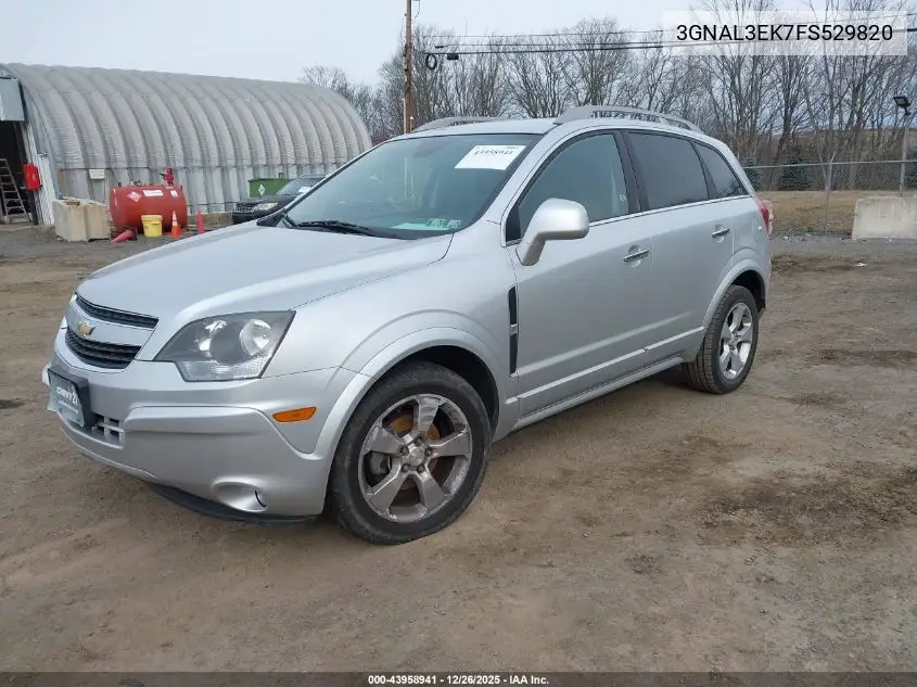 3GNAL3EK7FS529820 2015 Chevrolet Captiva Sport Lt