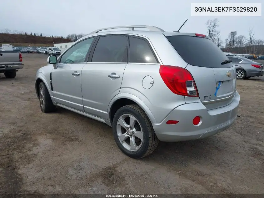 3GNAL3EK7FS529820 2015 Chevrolet Captiva Sport Lt