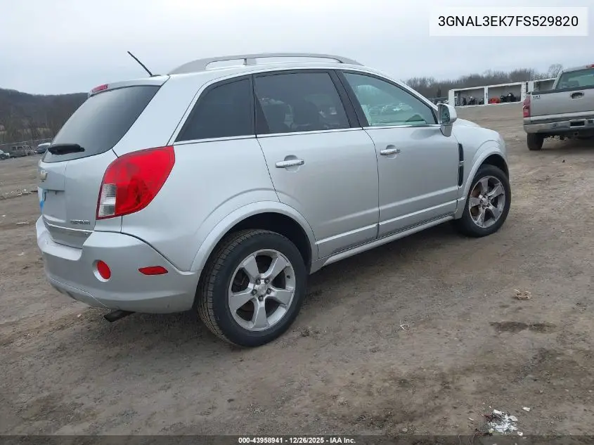 3GNAL3EK7FS529820 2015 Chevrolet Captiva Sport Lt