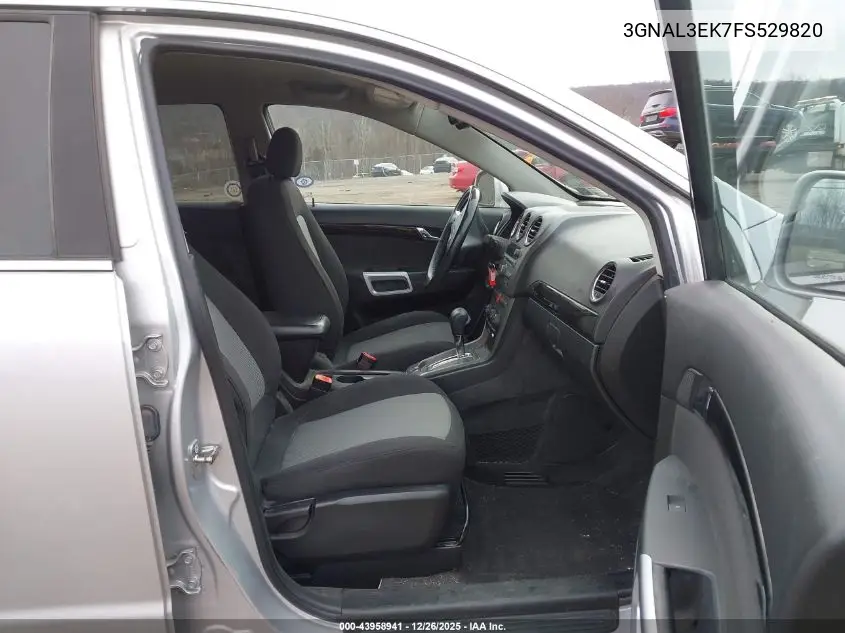 3GNAL3EK7FS529820 2015 Chevrolet Captiva Sport Lt