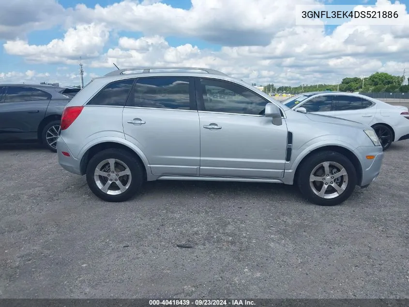 3GNFL3EK4DS521886 2013 Chevrolet Captiva Lt