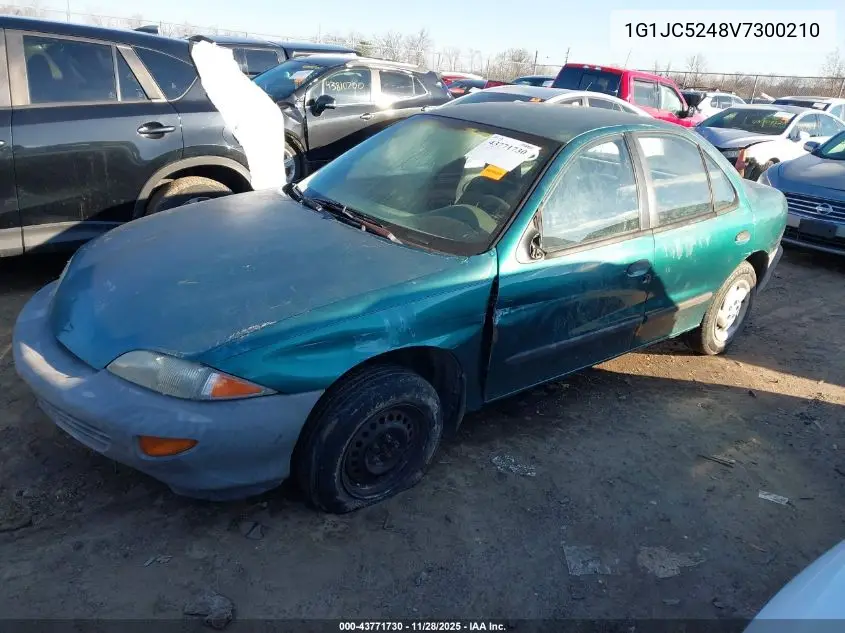 1G1JC5248V7300210 1997 Chevrolet Cavalier
