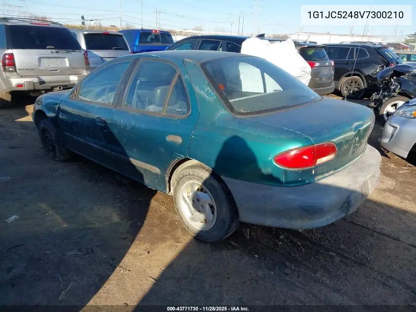 1G1JC5248V7300210 1997 Chevrolet Cavalier