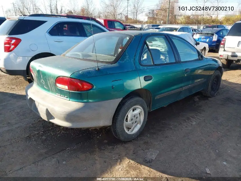 1G1JC5248V7300210 1997 Chevrolet Cavalier