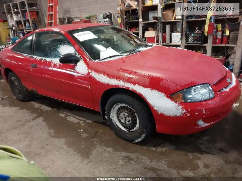 1G1JF14FX37253693 2003 Chevrolet Cavalier Ls