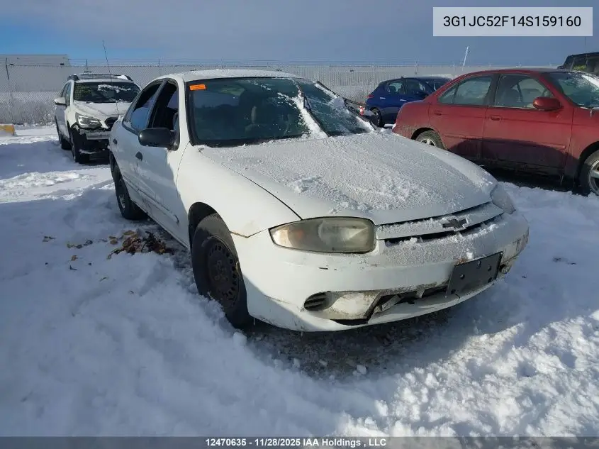 3G1JC52F14S159160 2004 Chevrolet Cavalier Vl/Vlx