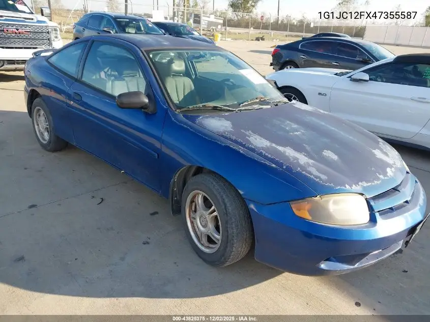1G1JC12FX47355587 2004 Chevrolet Cavalier
