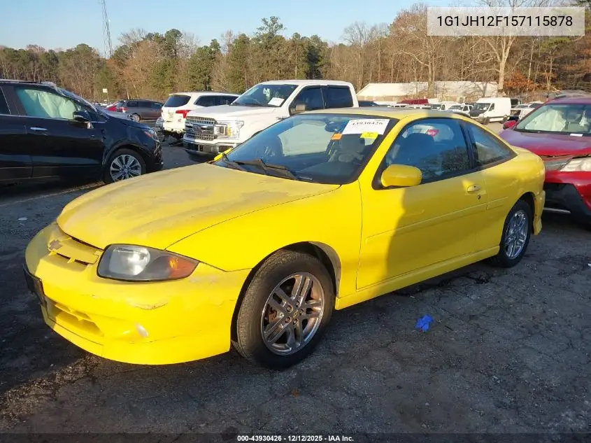 1G1JH12F157115878 2005 Chevrolet Cavalier Ls Sport