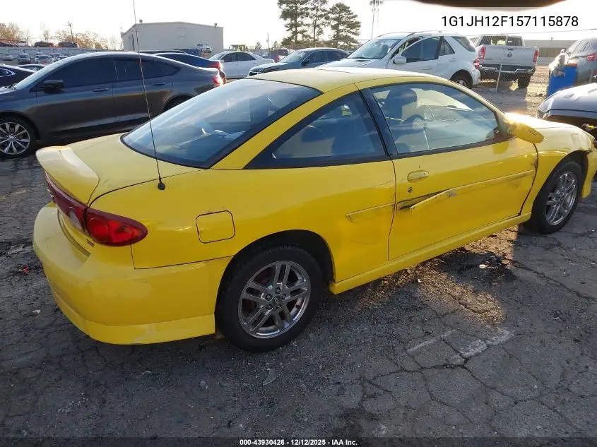 1G1JH12F157115878 2005 Chevrolet Cavalier Ls Sport