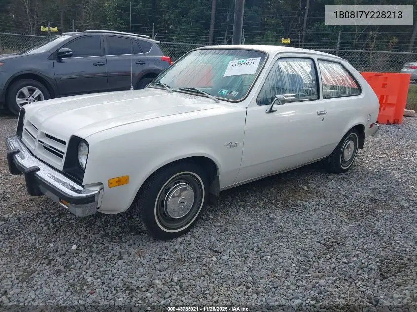 1B08I7Y228213 1977 Chevrolet Chevette