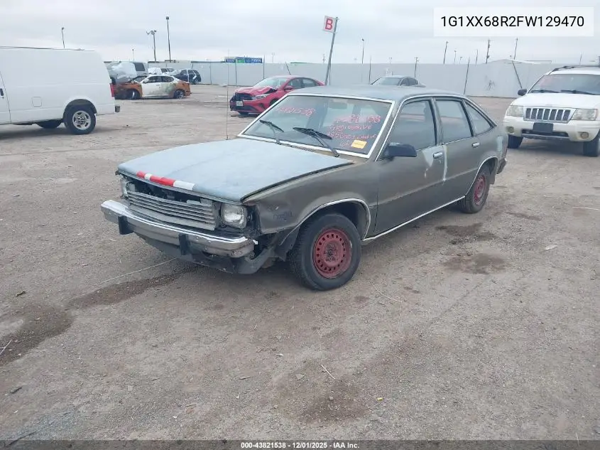 1985 Chevrolet Citation Ii VIN: 1G1XX68R2FW129470 Lot: 43821538