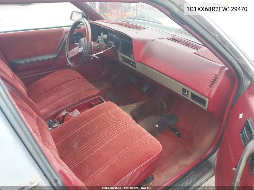 1985 Chevrolet Citation Ii VIN: 1G1XX68R2FW129470 Lot: 43821538