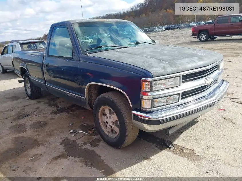 1GCEC1487RE198031 1994 Chevrolet C1500