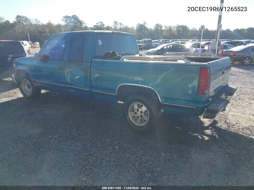 2GCEC19R6V1265523 1997 Chevrolet C1500 Fleetside
