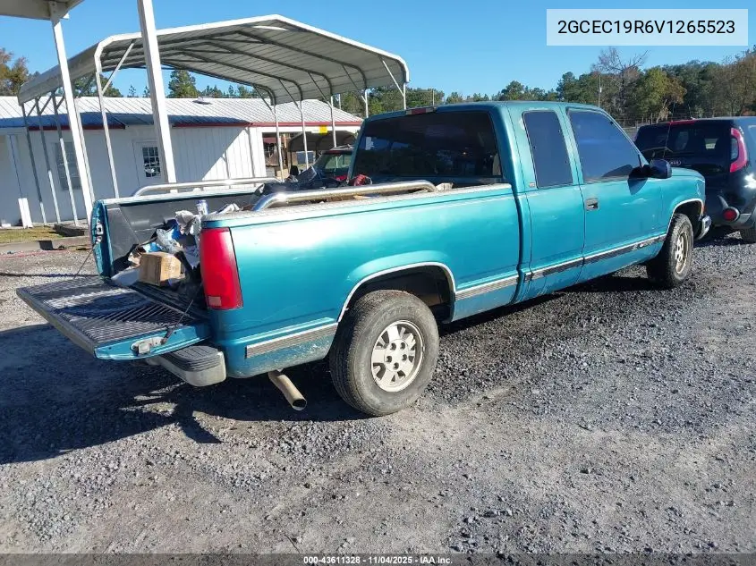 2GCEC19R6V1265523 1997 Chevrolet C1500 Fleetside