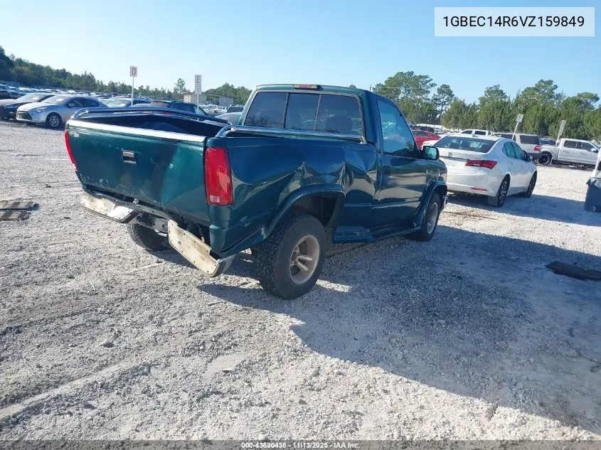 1GBEC14R6VZ159849 1997 Chevrolet C1500 Fleetside