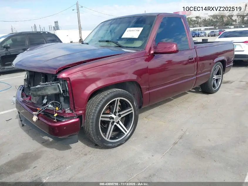 1GCEC14RXVZ202519 1997 Chevrolet C1500 Fleetside