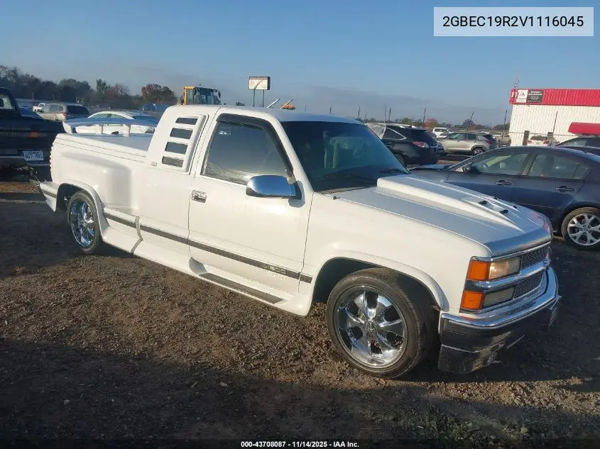 2GBEC19R2V1116045 1997 Chevrolet C1500 Fleetside