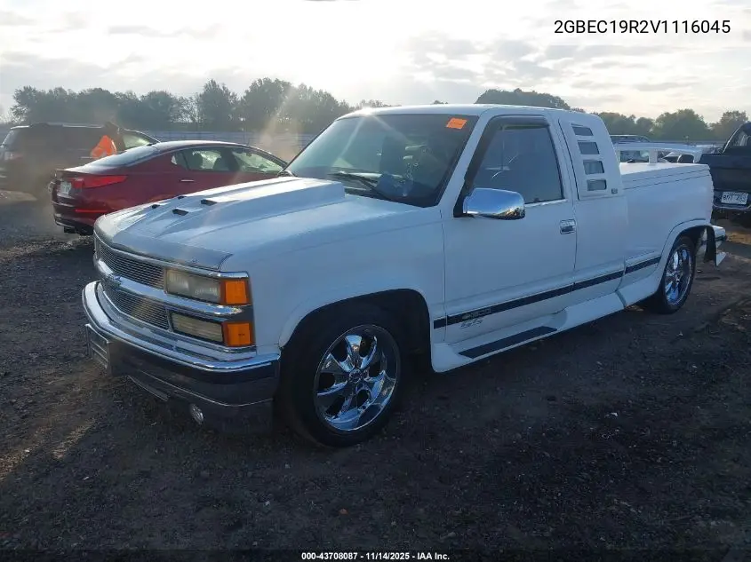 2GBEC19R2V1116045 1997 Chevrolet C1500 Fleetside