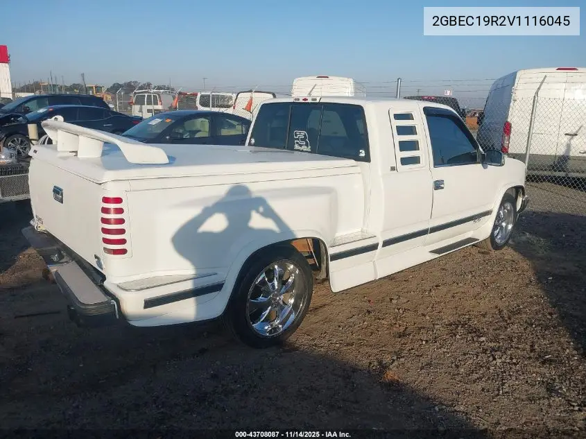 2GBEC19R2V1116045 1997 Chevrolet C1500 Fleetside