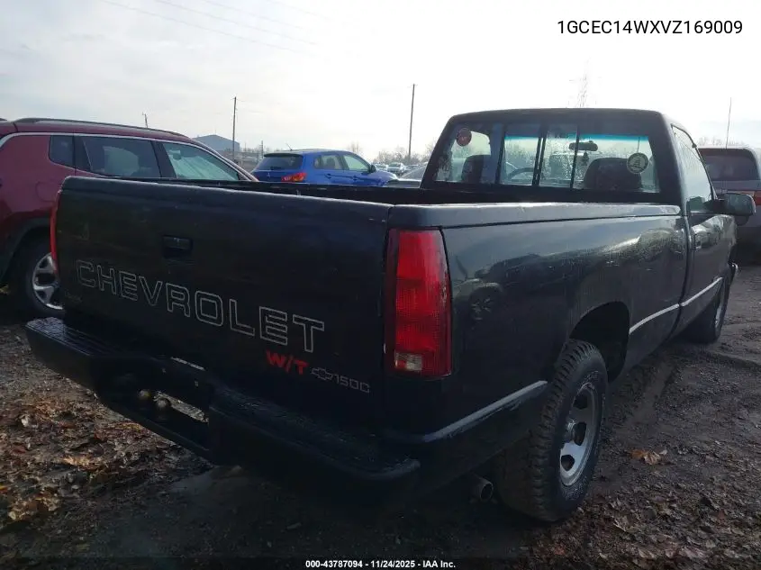 1GCEC14WXVZ169009 1997 Chevrolet C1500 Fleetside W/T