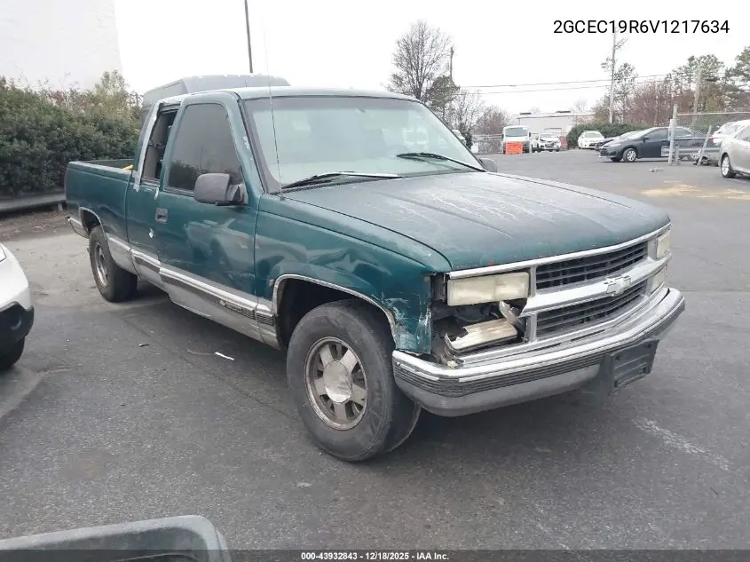 2GCEC19R6V1217634 1997 Chevrolet C1500 Fleetside