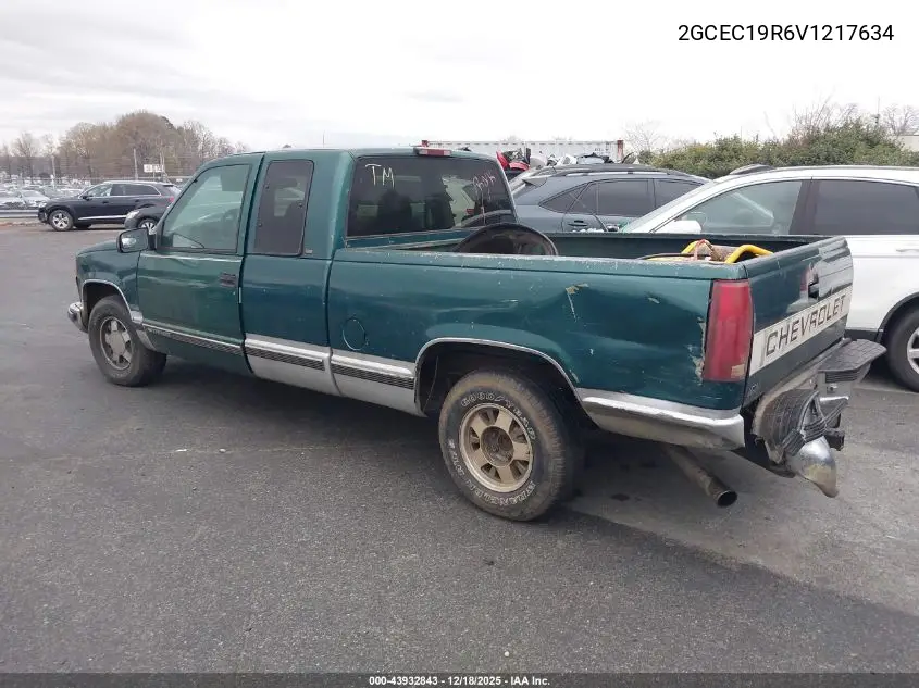 2GCEC19R6V1217634 1997 Chevrolet C1500 Fleetside