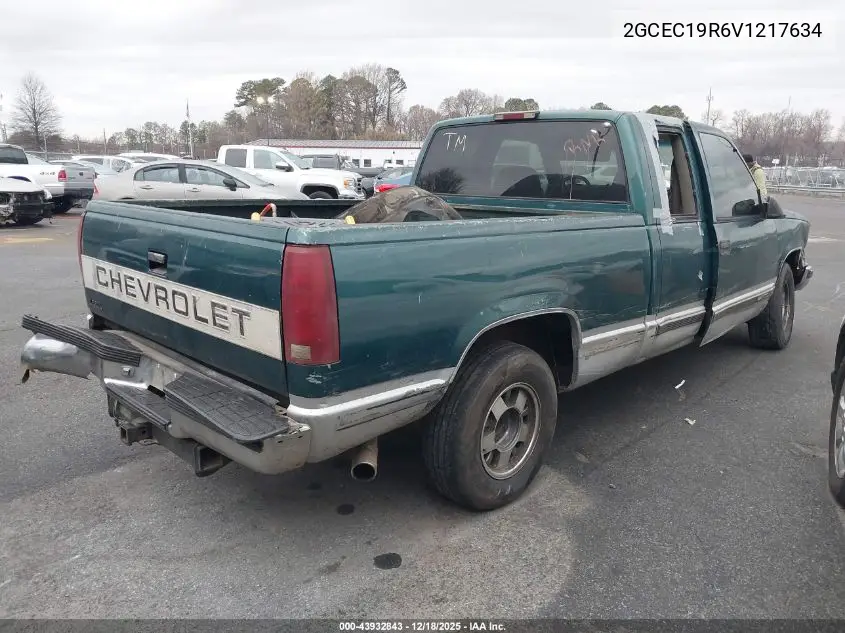2GCEC19R6V1217634 1997 Chevrolet C1500 Fleetside