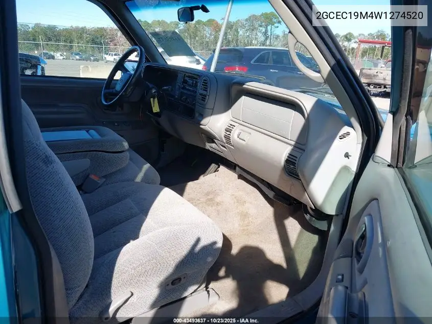 2GCEC19M4W1274520 1998 Chevrolet C1500 Fleetside