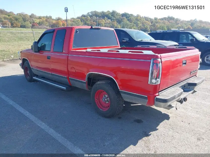 1GCEC19R6WE131501 1998 Chevrolet C1500 Fleetside
