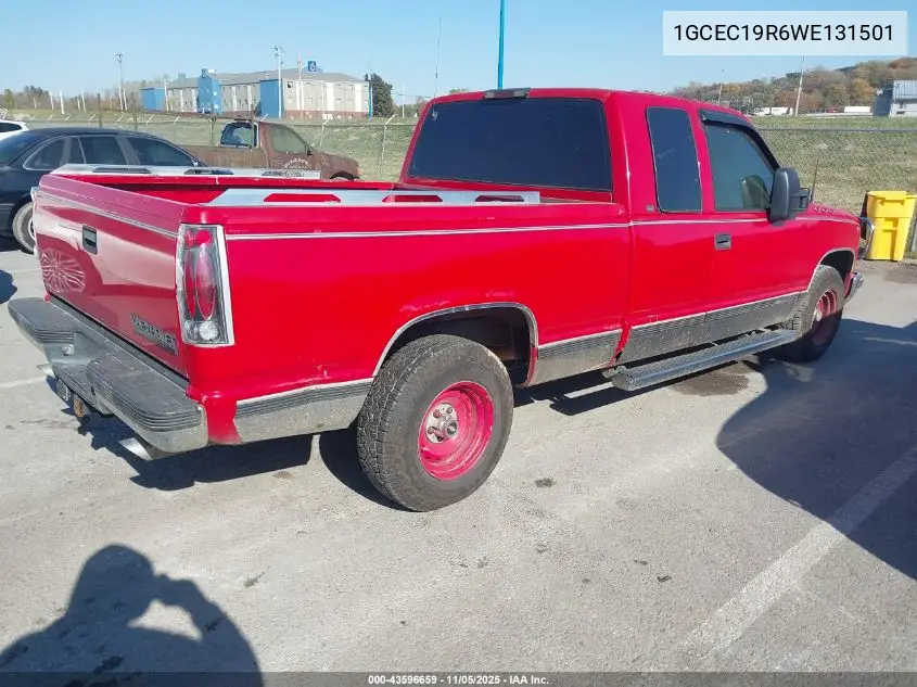 1GCEC19R6WE131501 1998 Chevrolet C1500 Fleetside
