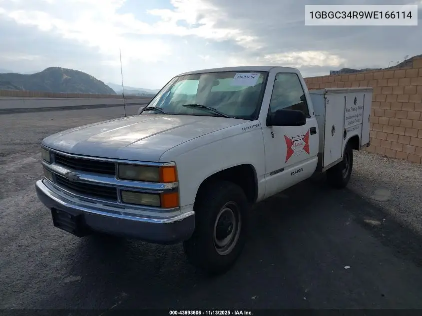 1GBGC34R9WE166114 1998 Chevrolet C3500 Chassis