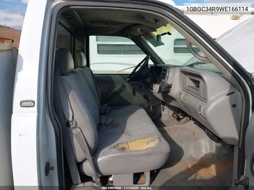 1GBGC34R9WE166114 1998 Chevrolet C3500 Chassis