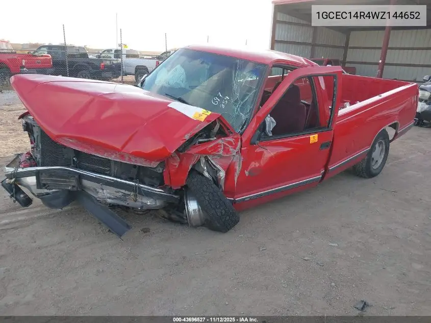 1GCEC14R4WZ144652 1998 Chevrolet C1500 Fleetside