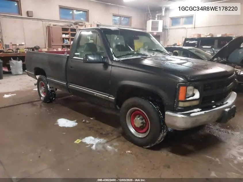 1GCGC34R8WE178220 1998 Chevrolet C3500