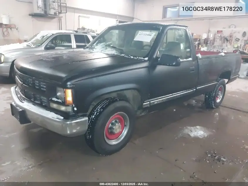 1GCGC34R8WE178220 1998 Chevrolet C3500