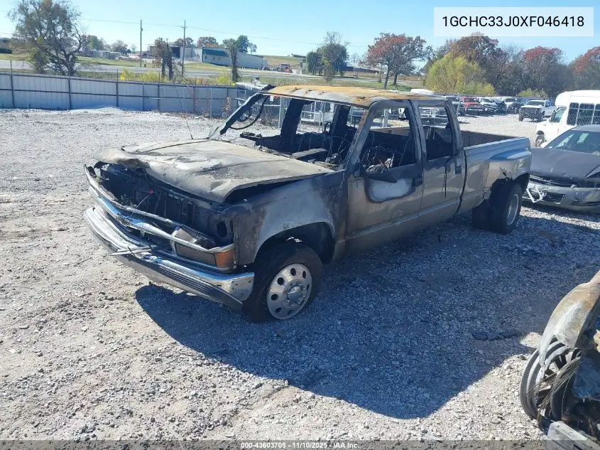1GCHC33J0XF046418 1999 Chevrolet C3500