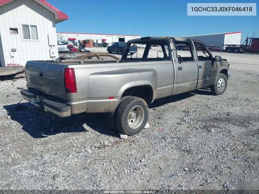 1GCHC33J0XF046418 1999 Chevrolet C3500