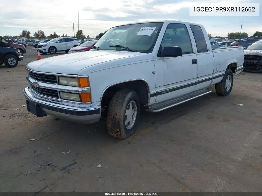 1GCEC19R9XR112662 1999 Chevrolet C1500 Ls