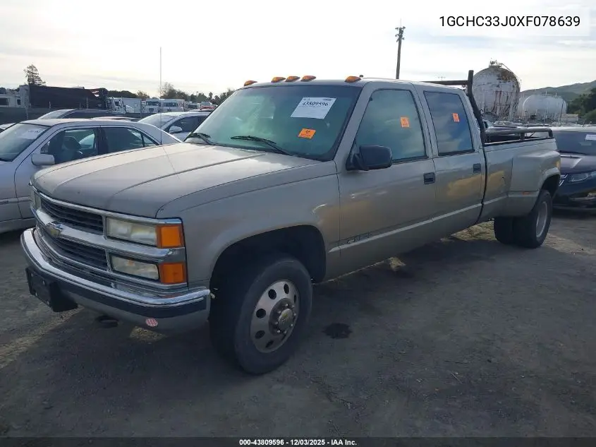 1GCHC33J0XF078639 1999 Chevrolet C3500