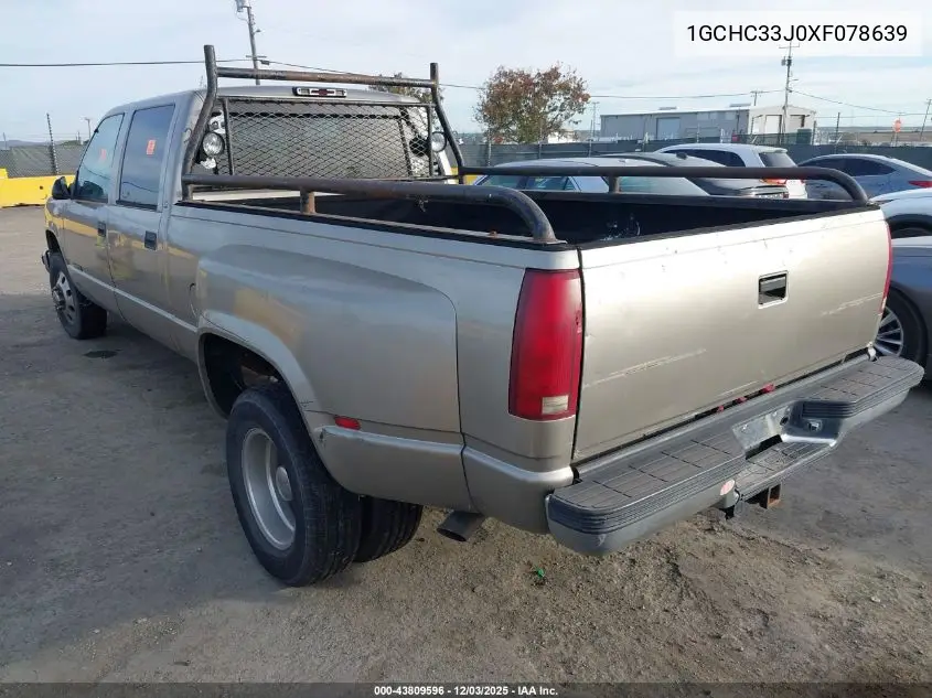 1GCHC33J0XF078639 1999 Chevrolet C3500