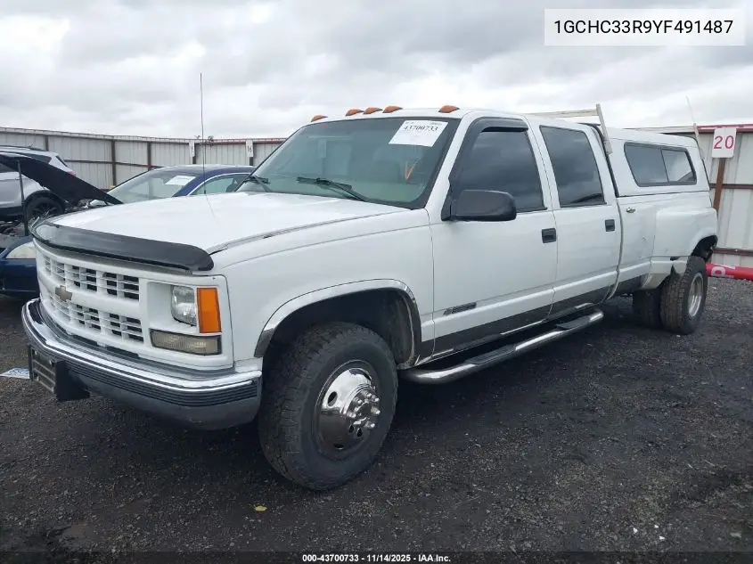 1GCHC33R9YF491487 2000 Chevrolet C3500