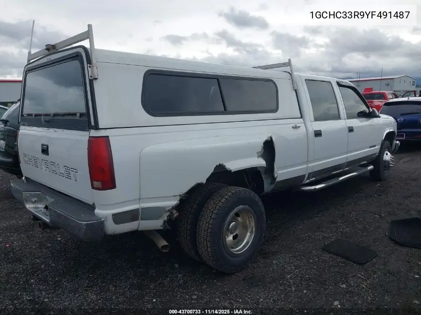 1GCHC33R9YF491487 2000 Chevrolet C3500