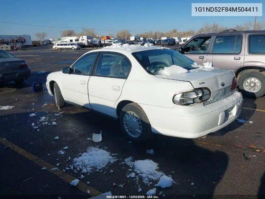 1G1ND52F84M504411 2004 Chevrolet Classic