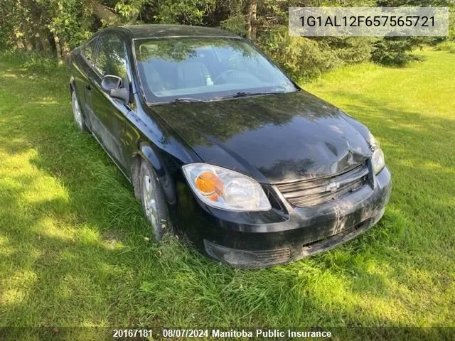 2005 Chevrolet Cobalt VIN: 1G1AL12F657565721 Lot: 20167181