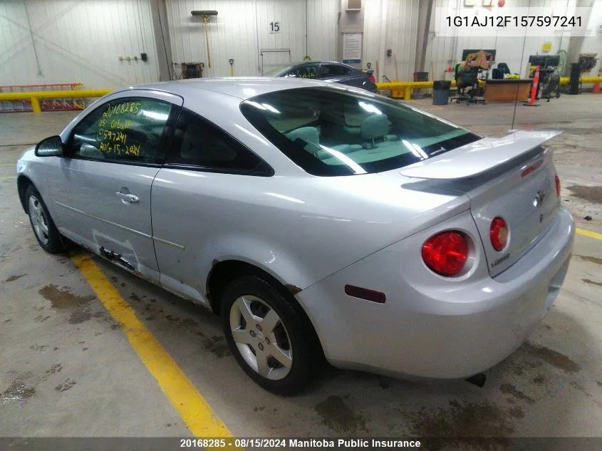 2005 Chevrolet Cobalt Ls VIN: 1G1AJ12F157597241 Lot: 20168285