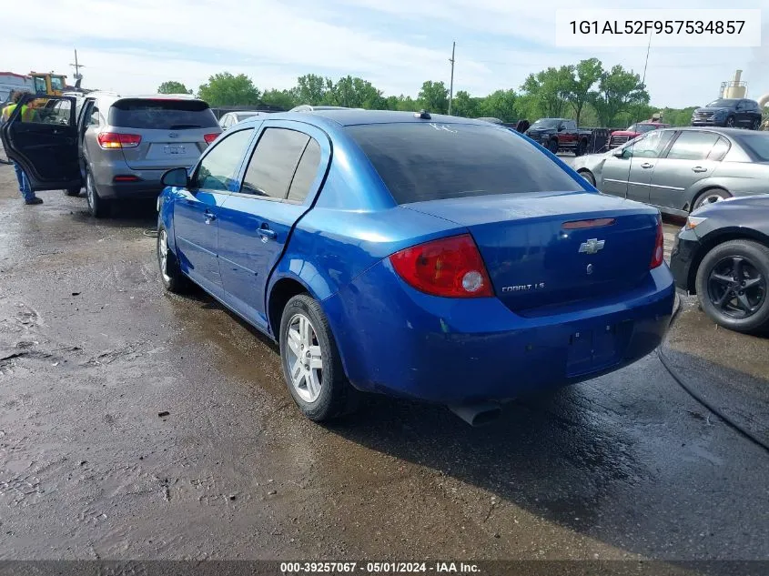 2005 Chevrolet Cobalt Ls VIN: 1G1AL52F957534857 Lot: 39257067